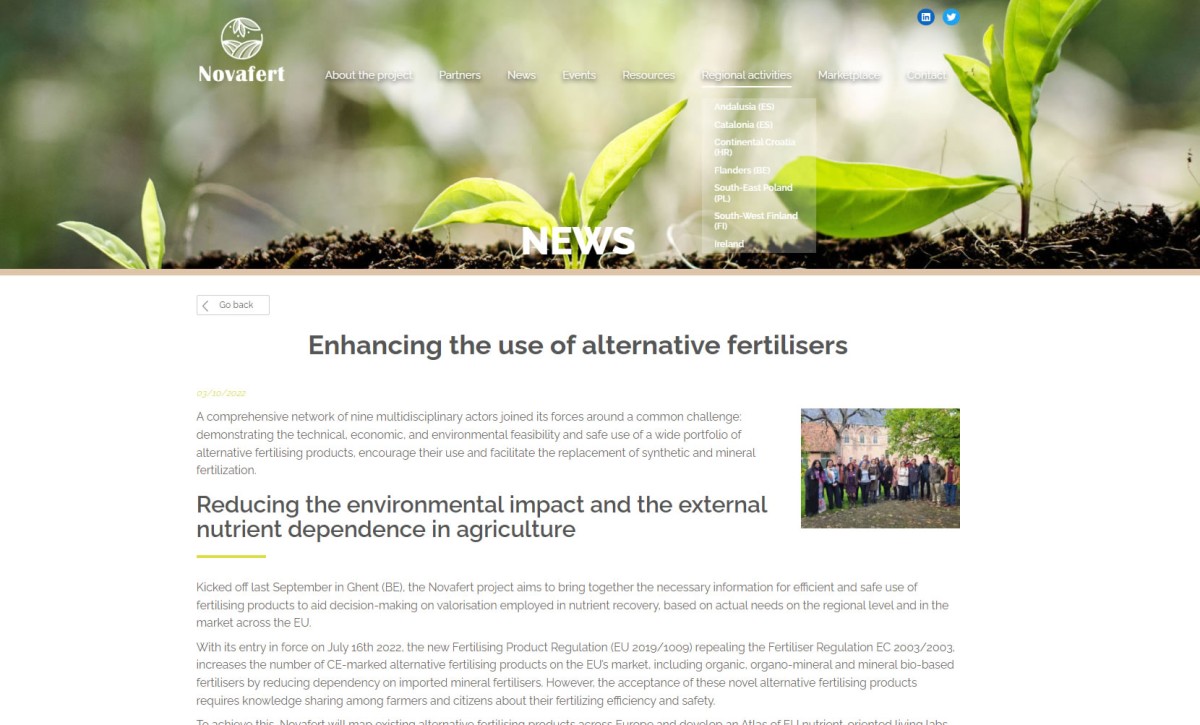 ALYS projet - Novafert – Impact vzw