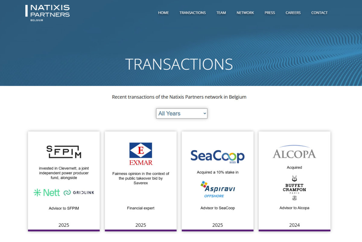 ALYS projet - Natixis Partners