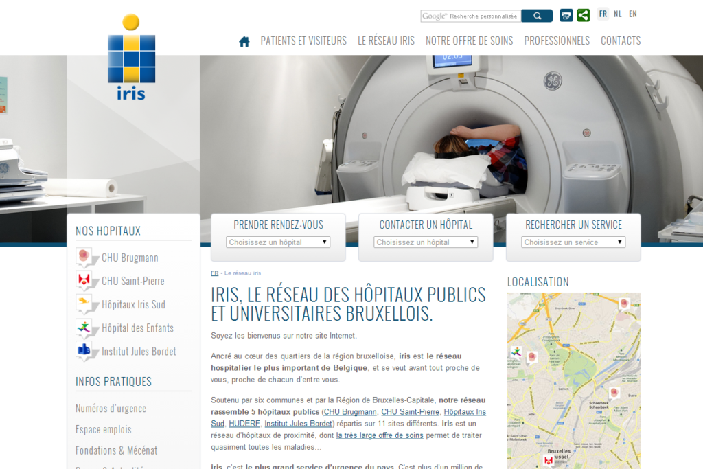 ALYS projet - IRIS hospitals